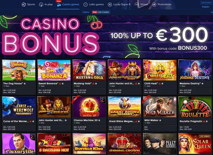 Mozzart Casino Full Review Screen