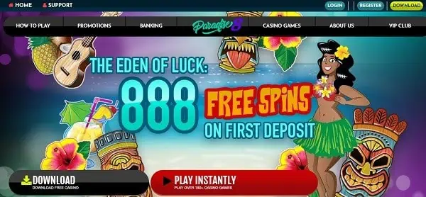 888 Free Spins Games