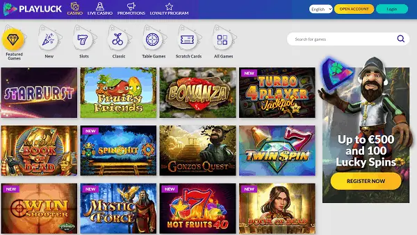 PlayLuck Casino Review 