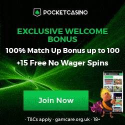 15 No Wager Free Spins 