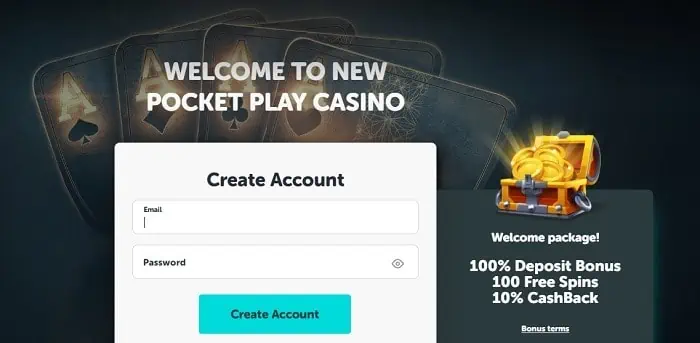 Sign up and play for jackpots! 