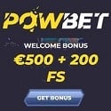 Powbet Casino 200 free spins and R$500 welcome bonus