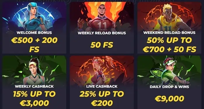 Welcome Offer with Freespins! 