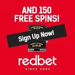 Redbet Casino Review | 150 free spins + R$/R$ 200 free bonus codes