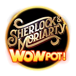 Sherlock moriarty wowpot jackpot banner