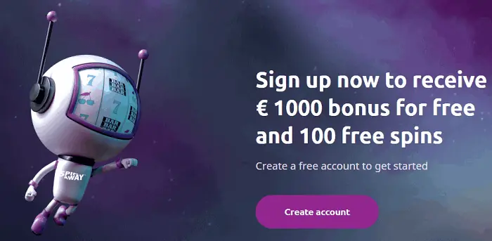 Sign Up Bonus and Free Spins 