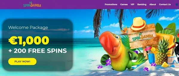 200 free spins and 500% up to R$1,000 welcome bonus