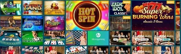 Spinaru Casino games and software