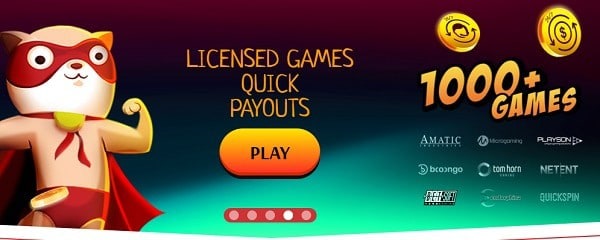 2500+ games from top gaming software