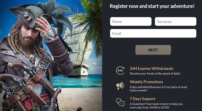 Sign Up and Log In to Play 