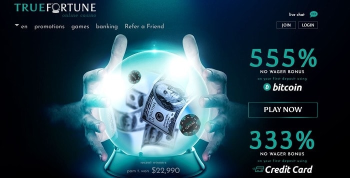 TrueFortune Free Spins