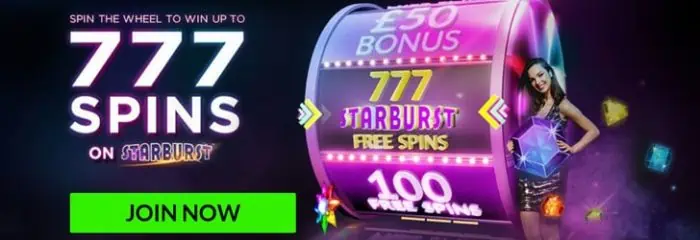 777 free spins up for grabs!