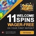 Video Slots Casino 11 free spins and R$10 free bonus plus 100% up to R$200 welcome bonus