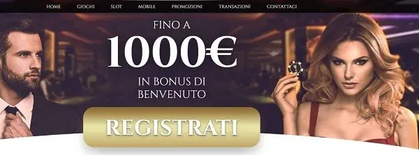 Voglia di Vincere 1.000 eur bonus