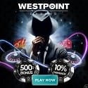 Westpoint Casino RR$500 welcome bonus + 100 free spins