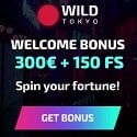 Wild Tokyo Casino 150 free spins and R$300 welcome bonus