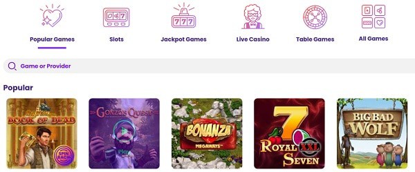 WILDZ Slots, Mobile Games, Live Dealer, Jackpots