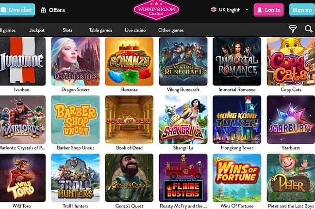 Winning Room Casino (Vinnarum Casino) Review