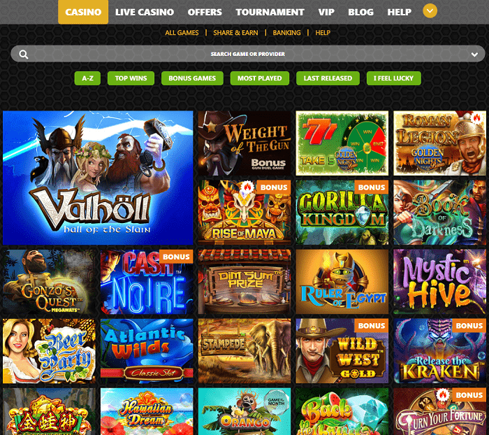 Winolla Casino Website Review 