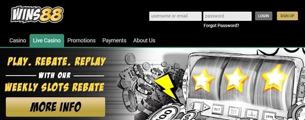 Weekly Slots Rebate