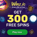 Winz.io Casino 300 Free Spins Bonus No Wagering Required