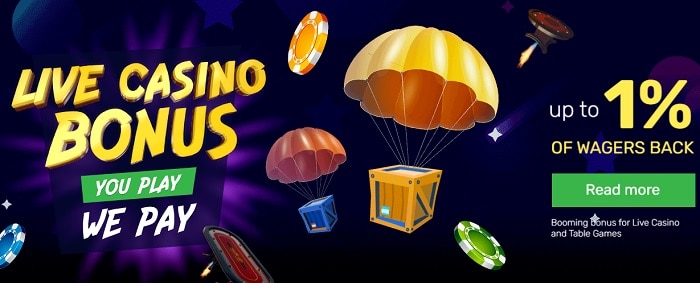 Winz Live Games Bonus 