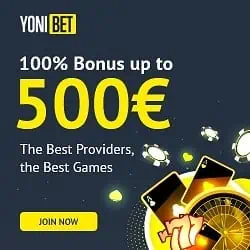 Get 500 EUR and free spins on deposit!