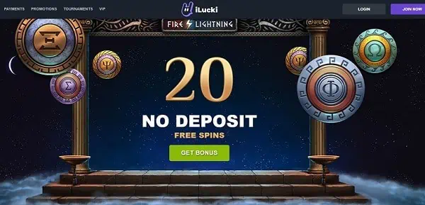 20 Free Spins NDB