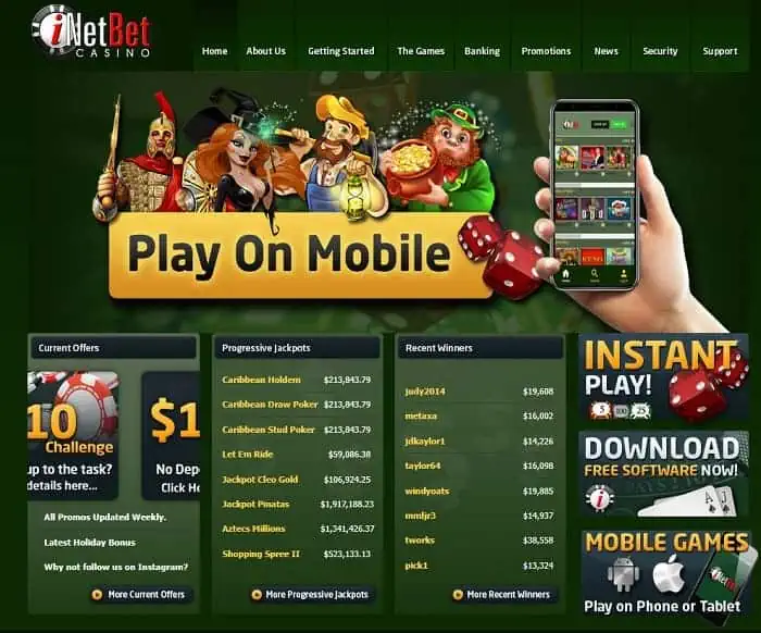 Play On Mobile at iNetEnt 